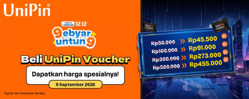 Spesial 9.9 Top Up Game Favoritmu Makin Lebih Hemat Lagi!